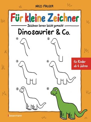 cover image of Für kleine Zeichner--Dinosaurier & Co.